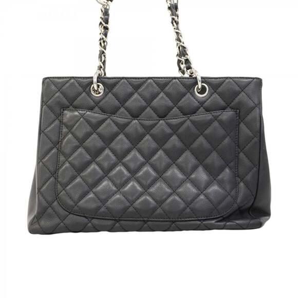 CHANEL Black Caviar Leather Tote Bag - Picture 16 of 16